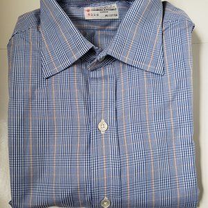 Turnbull & Asser Blue Cotton Dress Shirt 14.5"